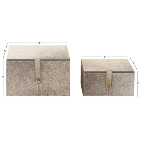 Square Closure Square Hide Boxes With Snap Closure